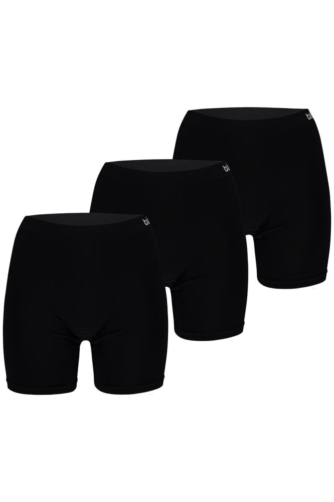 APOLLO BAMBOO SEAMLESS SHORT 3P 000161850004 BLACK